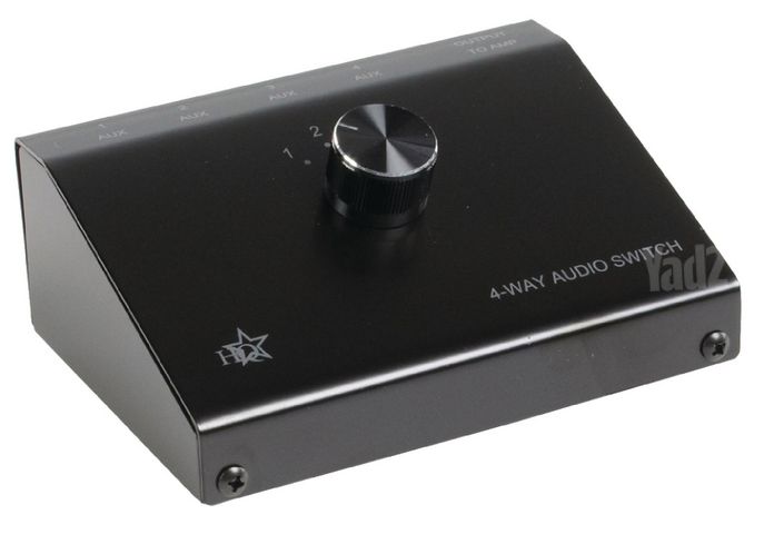 HQ 4-way audio switch