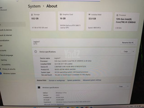 לנובו i9- 3080ti -32gb