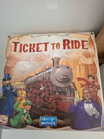 משחק קופסה ticket to ride