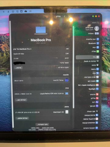 Macbook PRO M1 Max 64gb 512gb