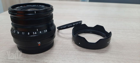 עדשה fuji 16mm f2.8