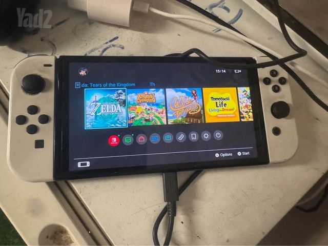 Nintendo switch oled כמו חדשה