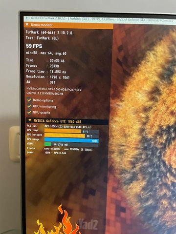 למכירה ASUS ROG GTX 1060 6GB