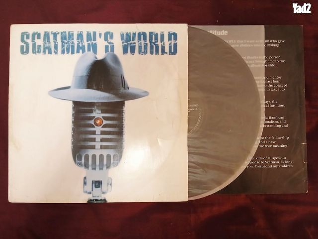 תקליט נדיר "scatman's world"