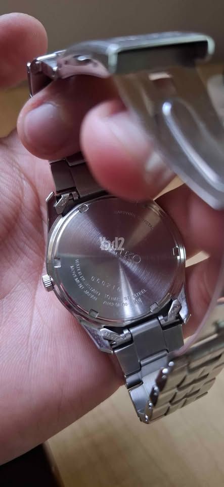 Seiko watch Crystal Sapphire