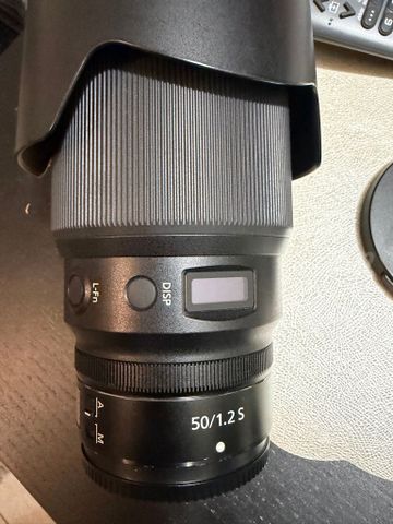 עדשה 50mm 1.2 Nikon Z