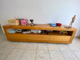 מזנון עץ מלא
