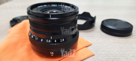 עדשה fuji 16mm f2.8