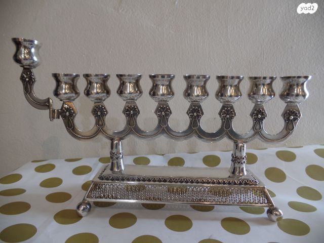 חנוכיה מכסף 925 MATADIN