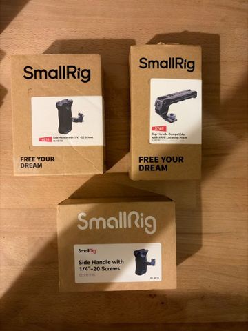 Smallrog side + top handle