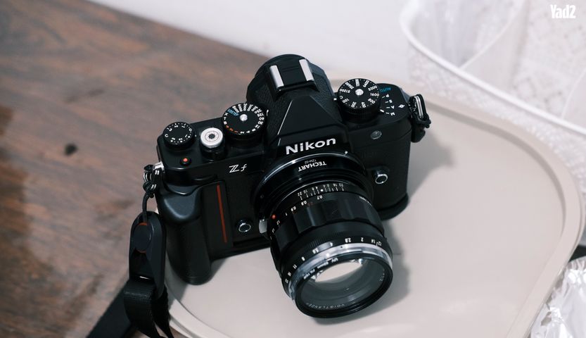 ניקון Zf + Techart+ 50mm 1.2