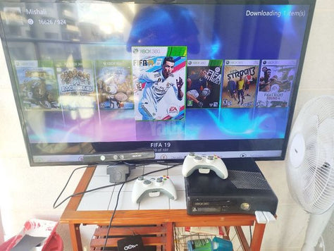 Xbox 360  עם 150 משחקים