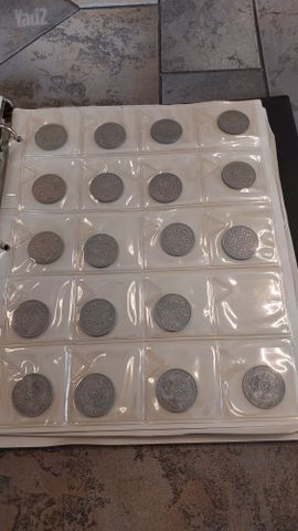 vintage UK coin collection