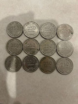 מטבעות של 250 פרוטה