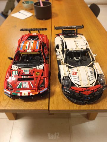 לגו 488 Porsche 911 Ferrari