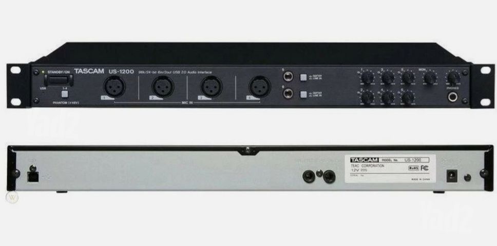 כרטיס קול tascam us1200