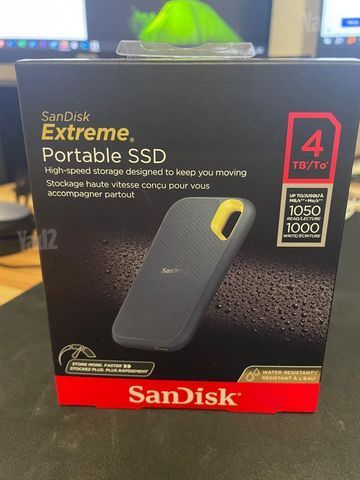 SanDisk Extreme  SSD 4TB
