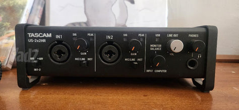 TASCAM US-2x2HR