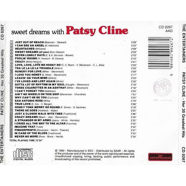 Sweet Dreams With Patsy Cline