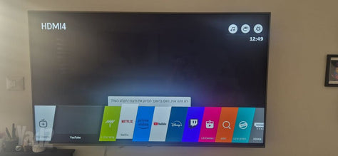 LG 65 אינטש smart tv