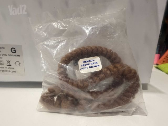 שיער קרפ Mehron חדש