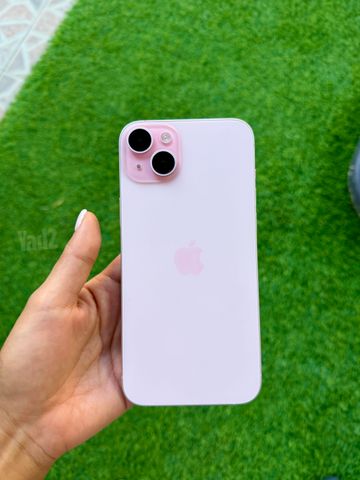 iPhone 15 Plus 256GB בצבע ורוד