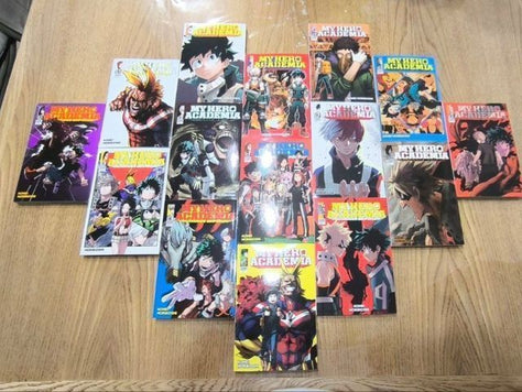 מנגה: My Hero Academia 1-15