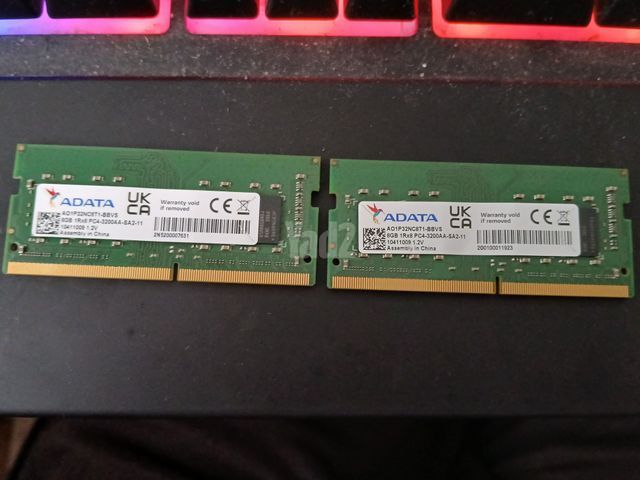 Ddr4 3200 8x2 ללפטופים