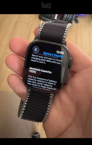 Apple Watch ultra 3 כמו חדש