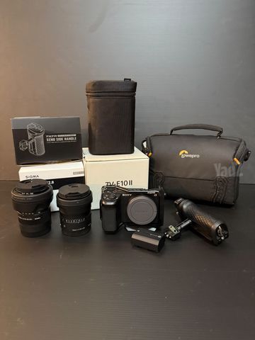 Sony ZV-E10 II  עדשות Sigma +