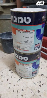 צבע לבן עמיד חום