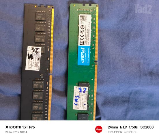 ram ddr 4 32GB 3200 Mhz