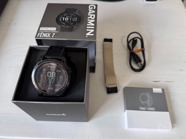 Garmin fenix 7 sapphire solar