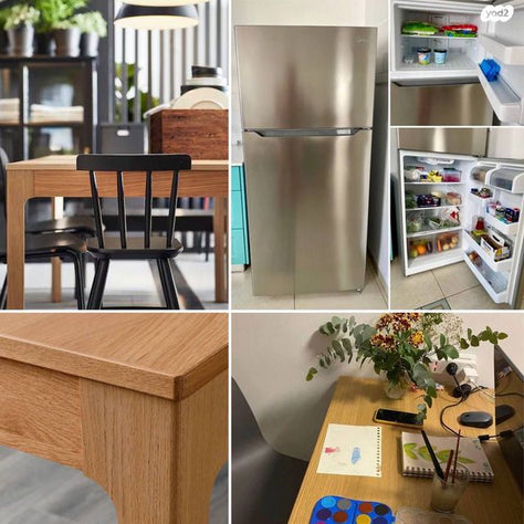 מקרר Midea גדול כמו חדש