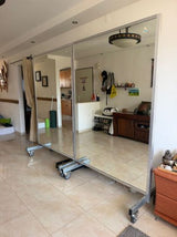 Portable studio mirrors