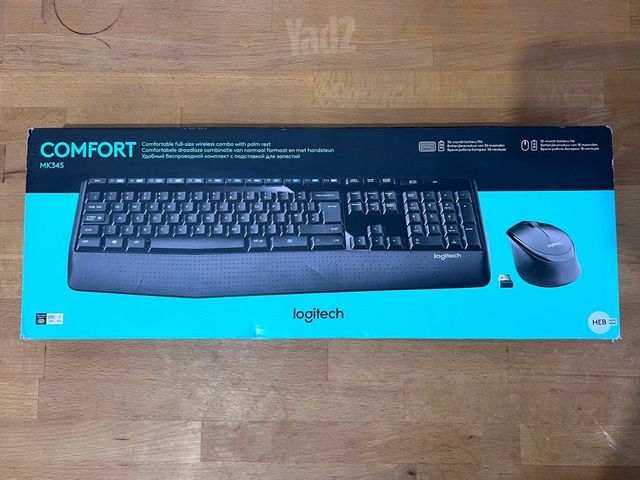 מקלדת logitech comfort MK345
