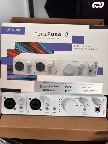 ‏כרטיס קול Arturia MiniFuse 2