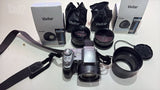 מצלמת Sony DSC-H9+ עדשות