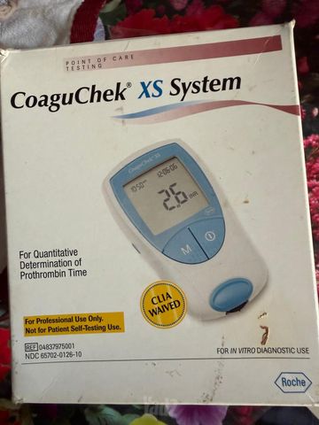 CoaguChek-XS + PT Test Strips