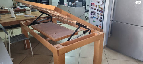 שולחן אוכל מעץ מלא