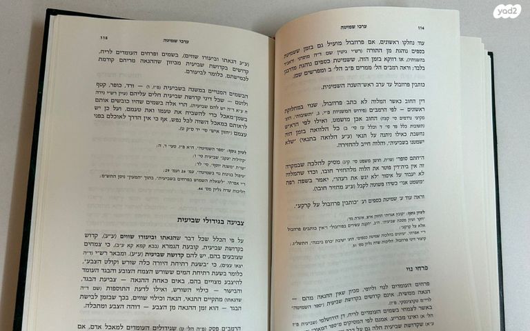 ערכי שמיטה ספר