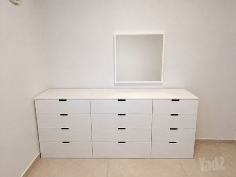 שידת מגירות 2+1