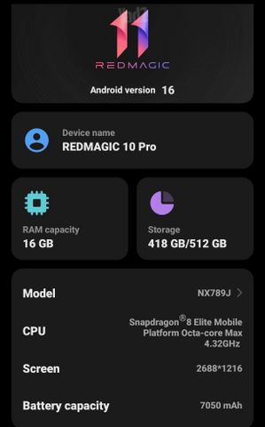 Redmagic 10 pro