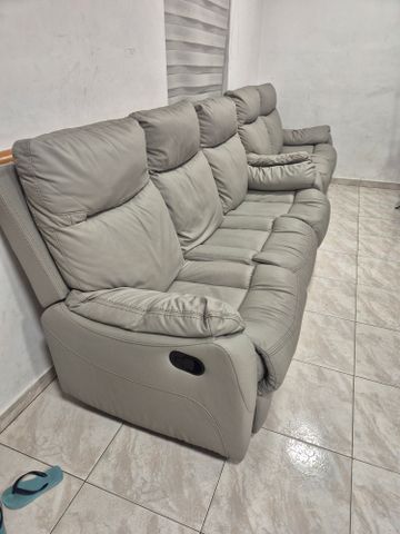 סלון עור 3+2