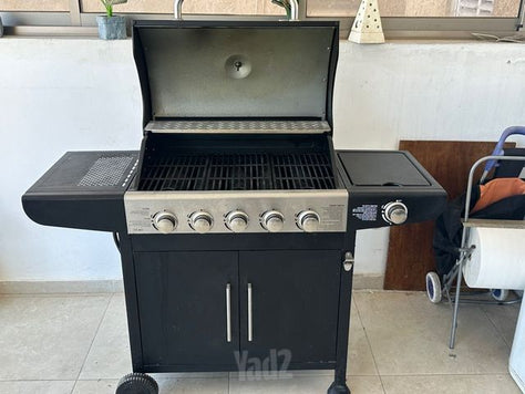 מנגל גז 5 מבערים
