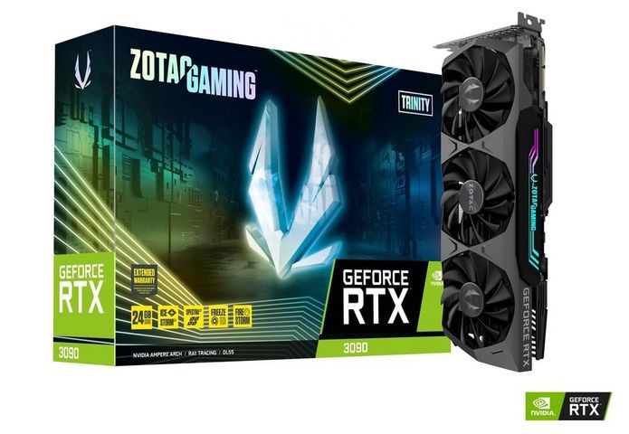 כרטיס 24GB  ZOTAC -  RTX 3090
