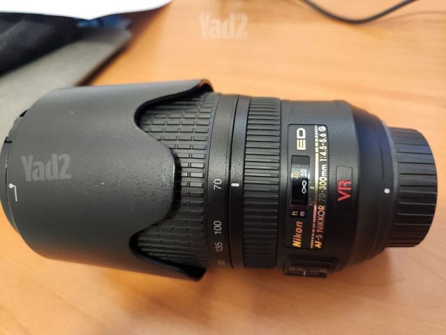 עדשה NIKON 70-300mm AF-S VR