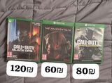 שלושה משחקים לXbox
