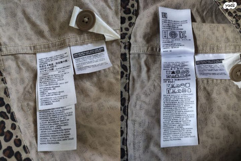 ז'קט ג'ינס מנומר Levi's