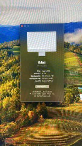 iMac M3 24inch 2023
